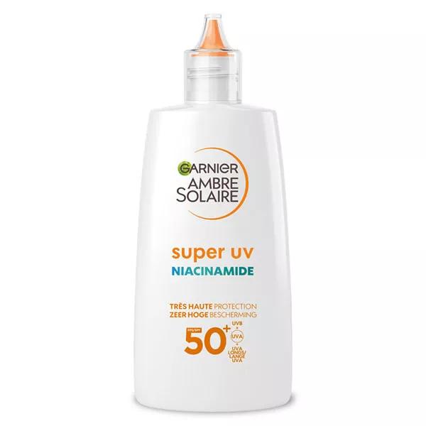 Ambre Solaire Super Uv Niacinamide Fluido Anti-Imperfezioni SPF 50+ 40ml