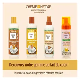 Creme of Nature, CNI, Shampoing lait de coco, démêlant et revitalisant (354ml)