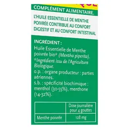 Phytosun Arôms Huile Essentielle Menthe Poivrée Bio 30ml