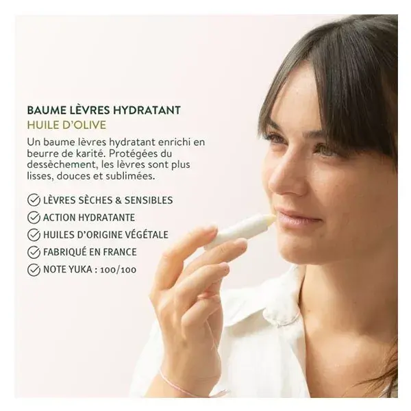 Le Petit Olivier - Moisturizing Lip Balm - Olive Oil 4g