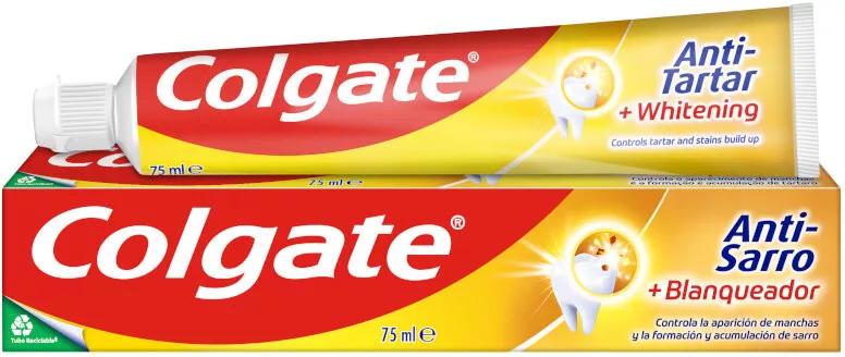 Colgate Pasta de Dientes Anti-Sarro y Blanqueadora 75 ml