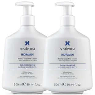 Sesderma Hidraven Crema Espumosa sin Jabón 2x300 ml