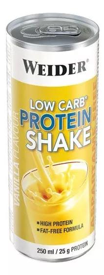 Weider Batido Low Carb Protein Shake Sabor Vainilla 250 ml