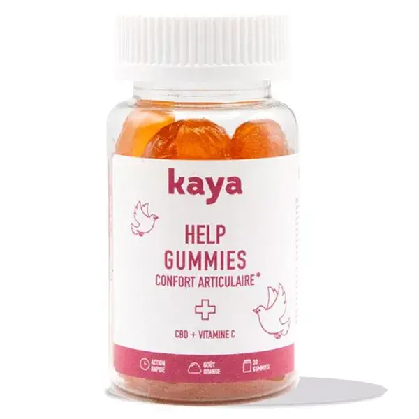 Kaya Help Gummies confort articulaire au CBD 30 pcs