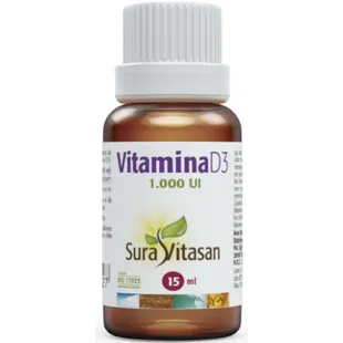 Sura Vitasan Vitamin D3 1,000 IU 15 ml