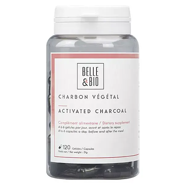 Belle & Bio Charcoal 120 capsules