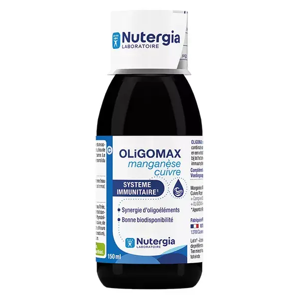 Nutergia Oligomax Manganese Rame 150ml