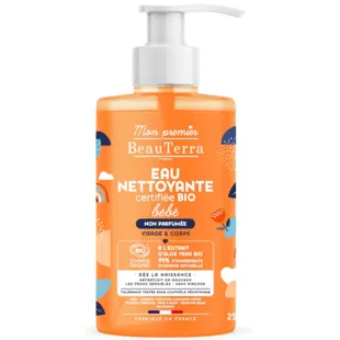 Beauterra Baby Água de Limpeza Sem Perfume BIO 750 ml