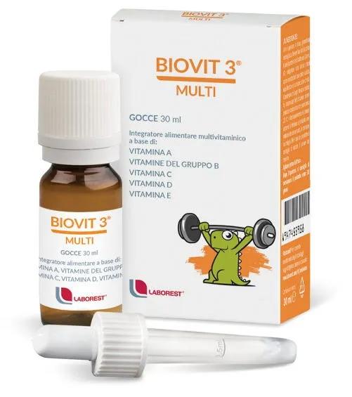 Biovit 3 Multi Integratore Multivitaminico Gocce 30 ml