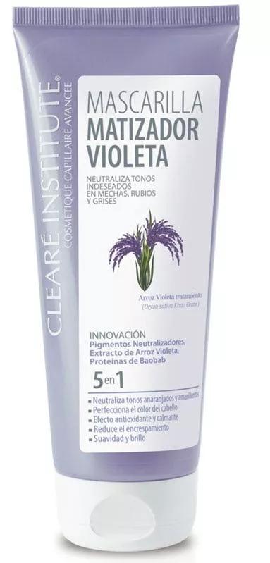 Clearé Institute Mascarilla Matizador Violeta 200 ml