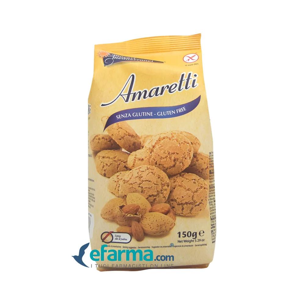 Piaceri Mediterranei Amaretti alle Mandorle Senza Glutine 150 g