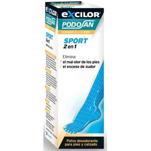 Excilor Podosan Sport 2 en 1 Polvo Desodorante 50 gr