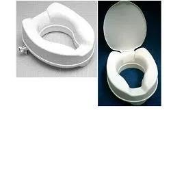 Farmacare Rialzo WC Con Bidet Con Coperchio Altezza 10 cm