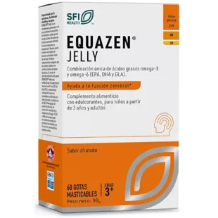 Equazen Jelly +3 Años 60 Gotas Masticables