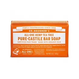 Dr Bronner's Savon Pur Végétal Arbre à Thé 140g