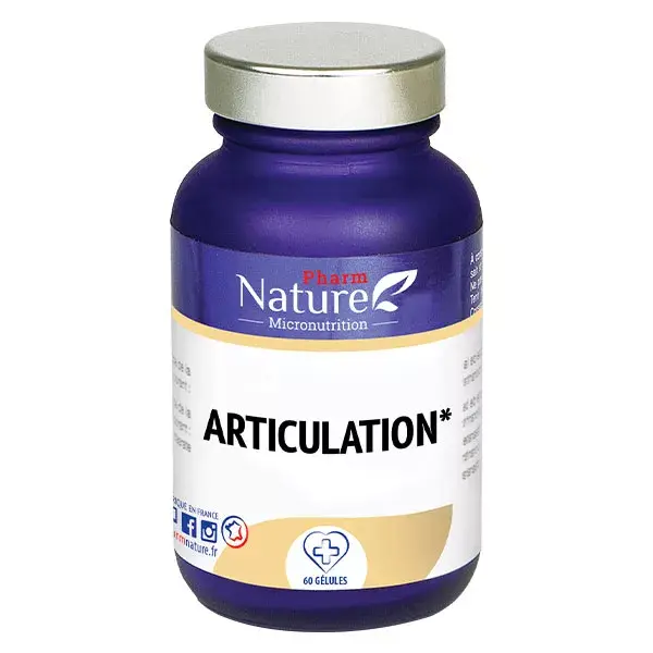 Pharm Nature Micronutrition Articulation 60 gélules
