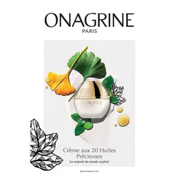 Onagrine Crème aux 20 Huiles Précieuses 50ml