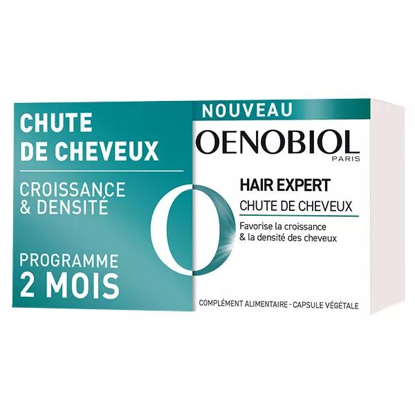 Oenobiol Cheveux Hair Expert Chute de Cheveux Lot de 2 x 60 capsules