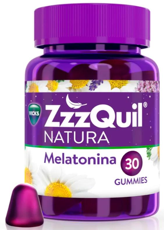 ZzzQuil Natura Mel 30 Gummies