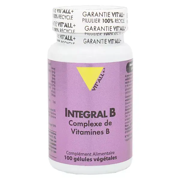 Vit'all+ Intégral B 100 gélules végétales