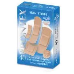 Safety Prontex Skin Strips Cerotti Assortiti 40 Pezzi