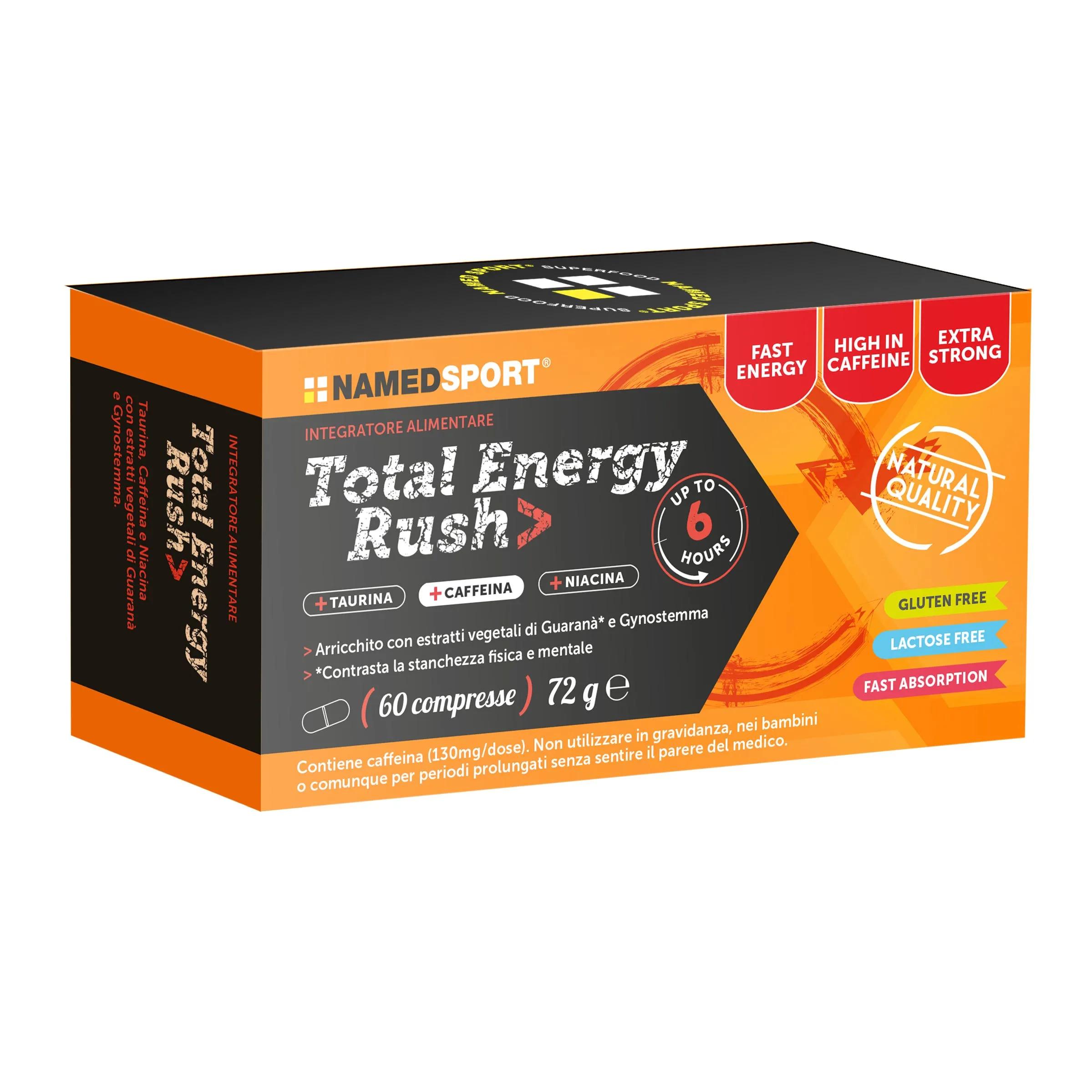 Named Sport Total Energy Rush Integratore Contro Stanchezza 60 Compresse