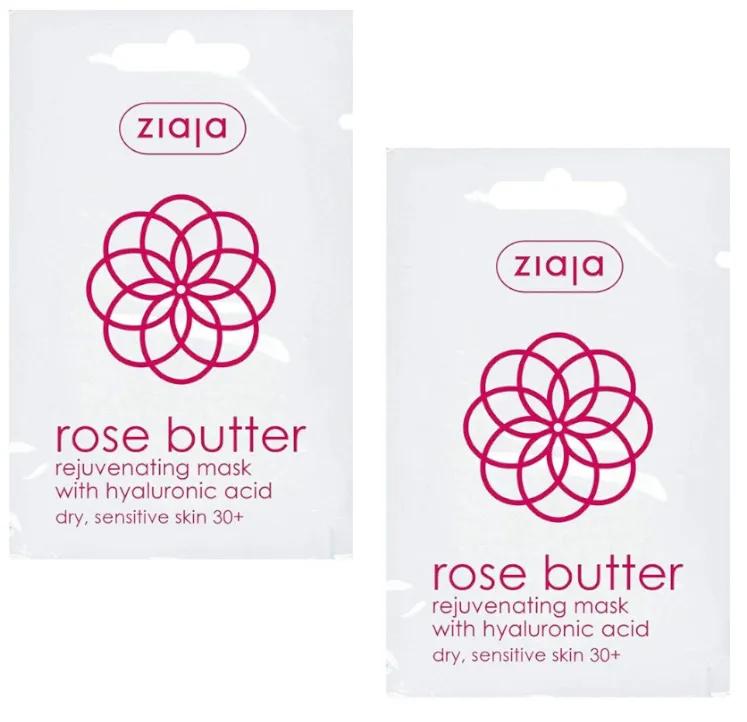 Ziaja Rejuvenating Mask Rose Butter 2 pcs