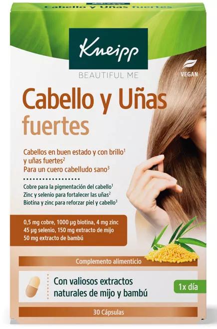 Kneipp Cabello y Uñas Fuertes 30 Cápsulas