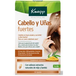 Kneipp Cabelos e Unhas Fortes 30 Cápsulas