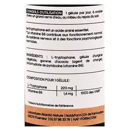 Nat & Form Tryptophane + Vitamine B6 détente 30 gélules