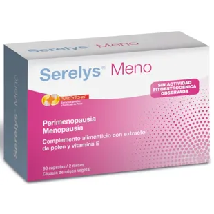 Gynea Serelys PeriMenopausa Menopausa 60 Cápsulas (1 al Dia)
