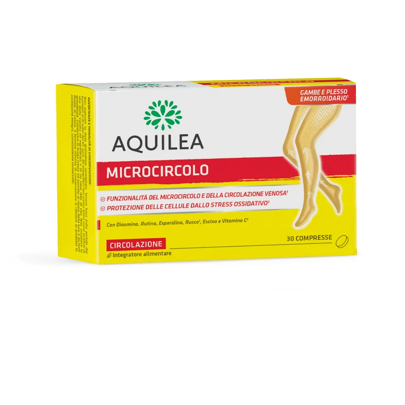 Aquilea Microcircolo Integratore 30 Compresse