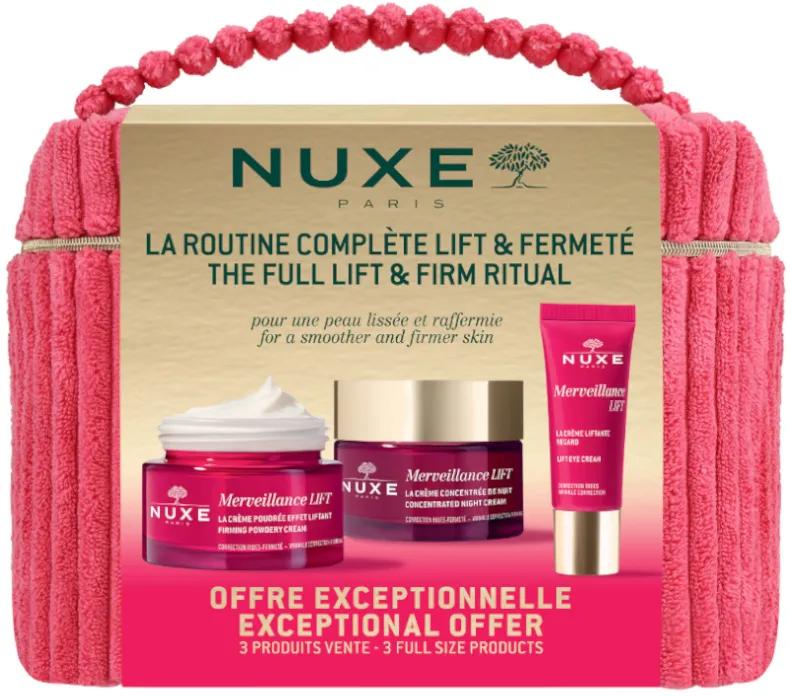 Nuxe Merveillance Cream Powder 50ml + Night Cream 50ml + Eye Contour 15ml