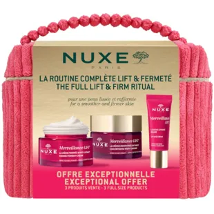 Nuxe Merveillance Crema Polvo 50ml + Crema Noche 50ml + Contorno Ojos 15ml