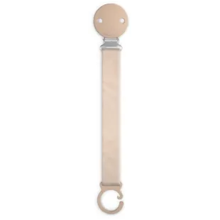 Suavinex Wonderland Plain Beige Fabric Pacifier Holder +0m