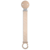 Suavinex Wonderland Plain Beige Fabric Pacifier Holder +0m