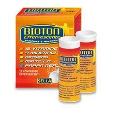 Bioton Effervescente Integratore Vitamine e Minerali 20 Compresse