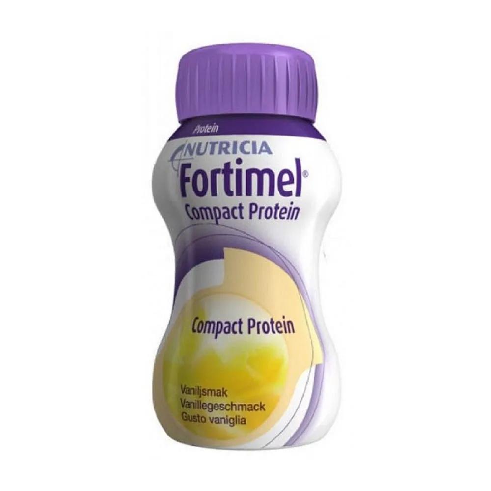 Nutricia Fortimel Compact Protein Integratore Proteico Gusto Vaniglia 4x125 ml