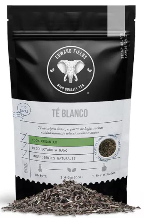 Edward Fields Tea Thé Blanc Bio Vrac 60 gr