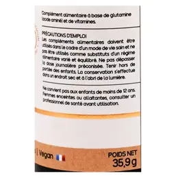 Nat & Form L-Glutamine + Vitamines B6 & D fonction musculaire métabolisme des protéines 60 gélules