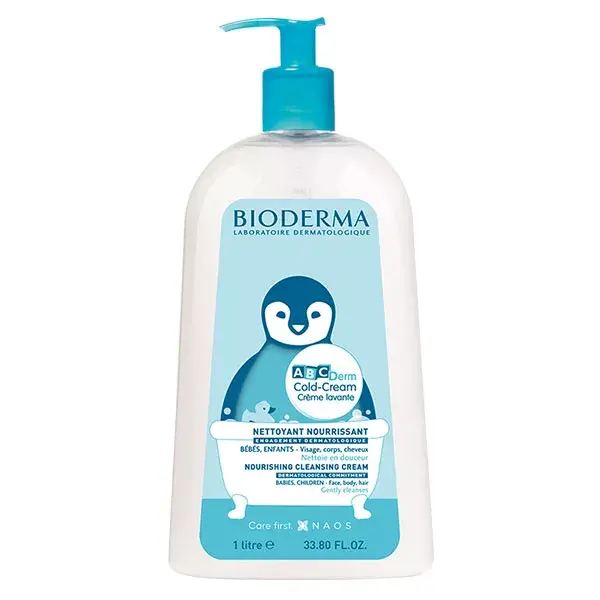 Bioderma ABCDerm Cold Cream Cleansing Cream 1L