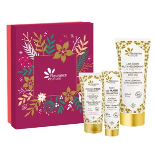 Fleurance Nature - Set di bellezza per il corpo Royal Organic - 200 ml, 75 ml, 50 ml