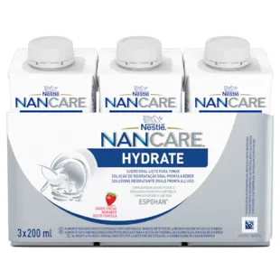 Nestlé NANCARE Hydratate Strawberry 3x200 ml