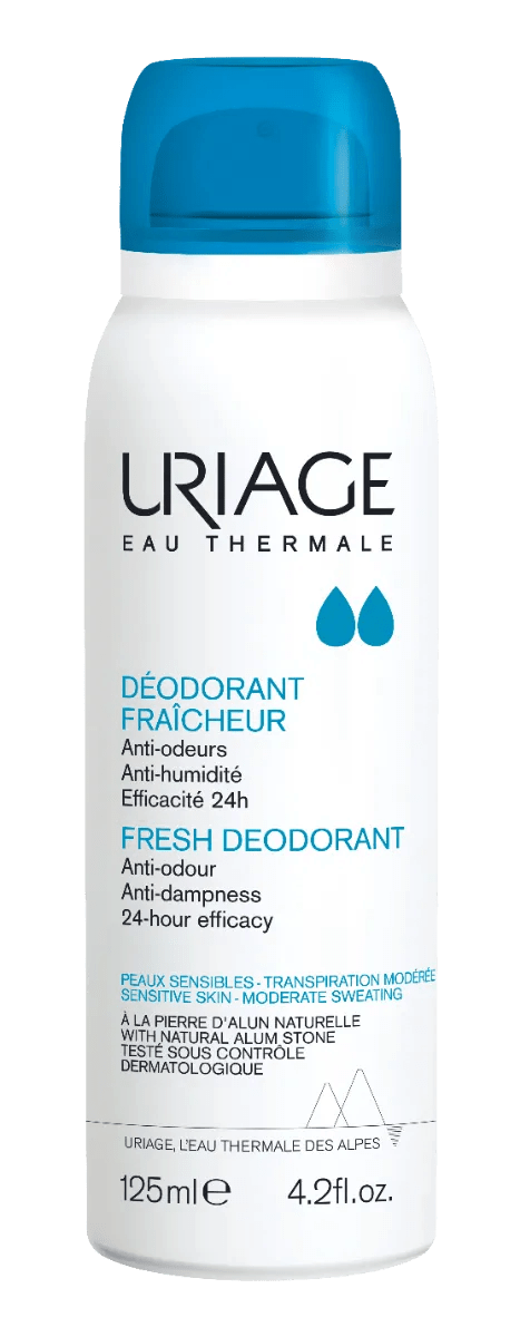 Uriage Eau Thermale Deodorante Fraicheur Spray Antibatterico 125 ml