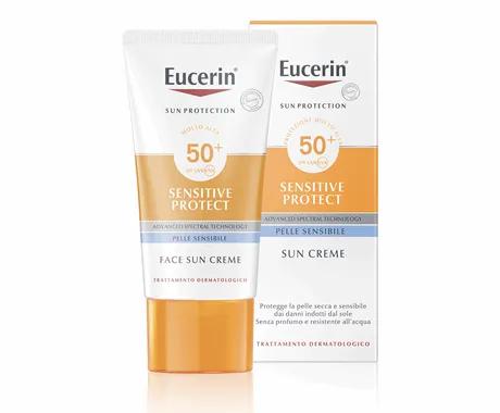 Eucerin Sun Crema Sun Viso SFP 50+ Pelle Normale a Secca 50 ml