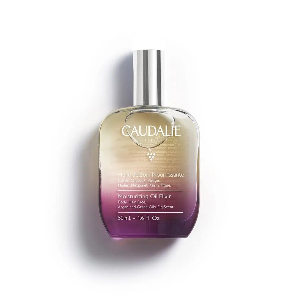 Caudalie Soleil Olio Trattante Lisciante e Luminosità per Corpo, Capelli e Decolletè 50 ml