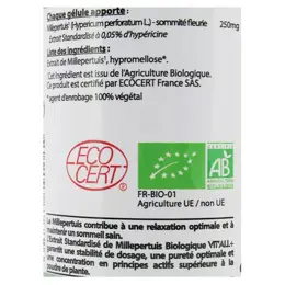 Vit'all+ Millepertuis 250mg Bio 60 gélules végétales