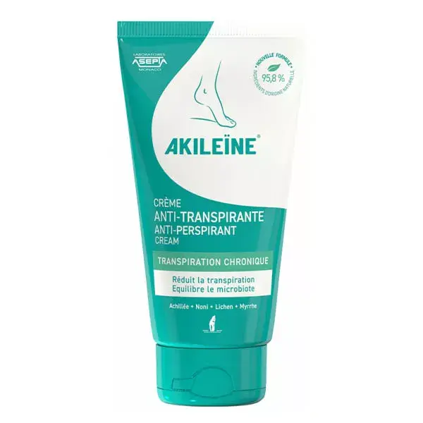 Akileine Crème Anti-Transpirante Actif Myco Préventif 50ml