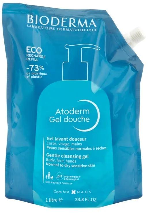 Bioderma Atoderm Gel Doccia Eco Ricarica 1 L