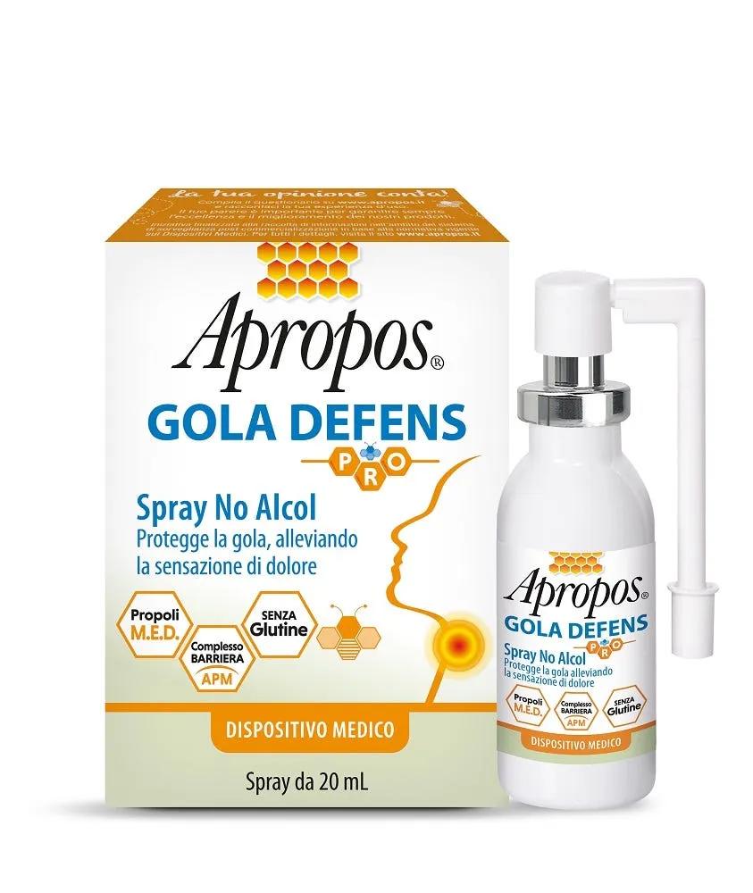 Apropos Gola Defens Pro Spray Senza Alcool 20 ml